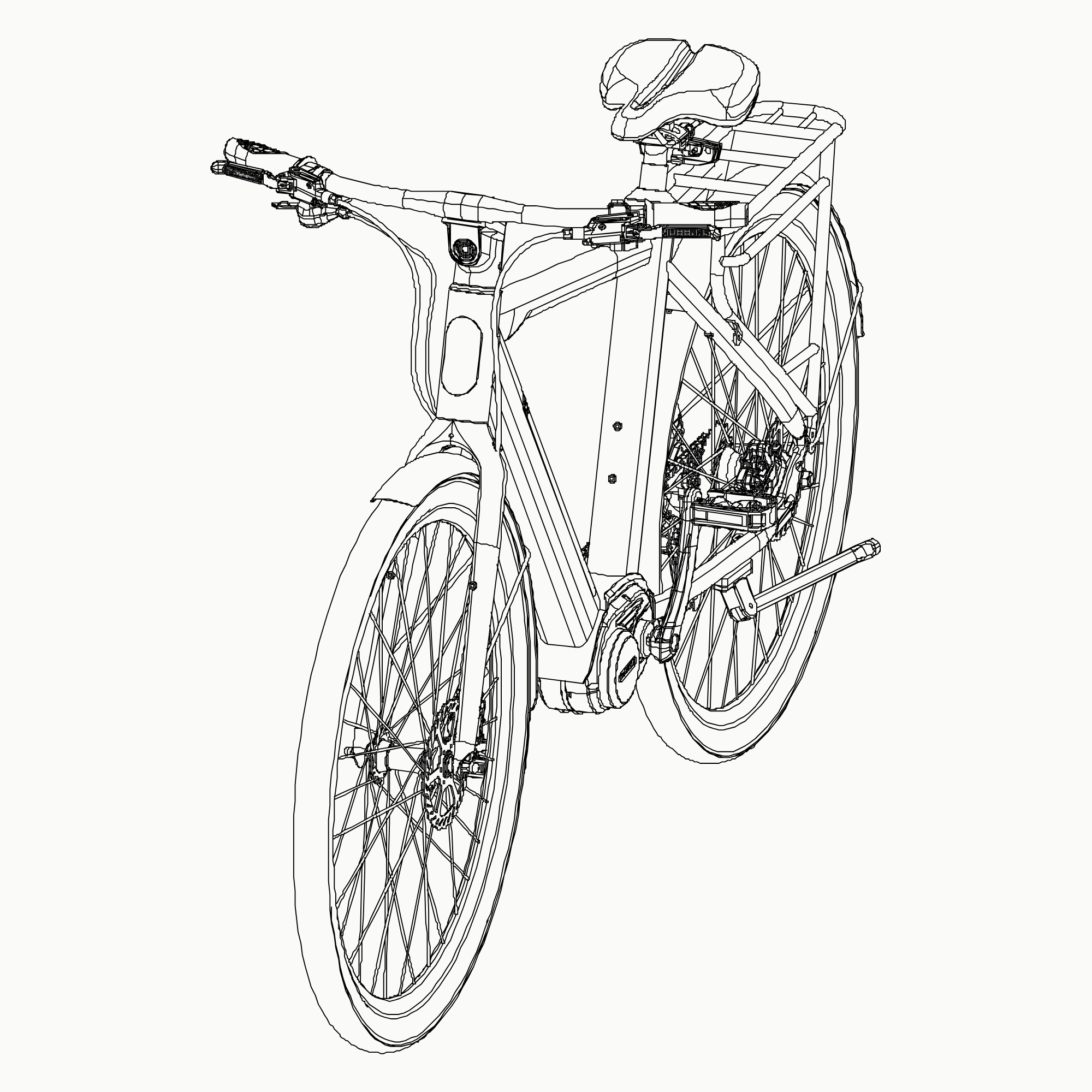 Concept sketch — frame study